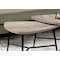 Monarch Specialties Dining Table - 32"X 48" / Dark Taupe / Chrome Metal I 7939P - alternate 5